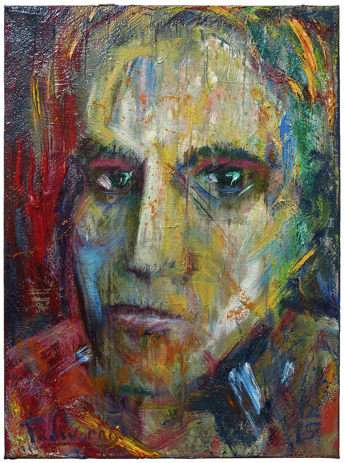 Expressions-buy-original-Oil on Canvas personal portrait - abstract oil ...