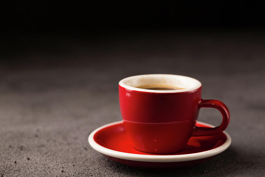 expresso coffee in a cup by Iuliia Malivanchuk Photograph
