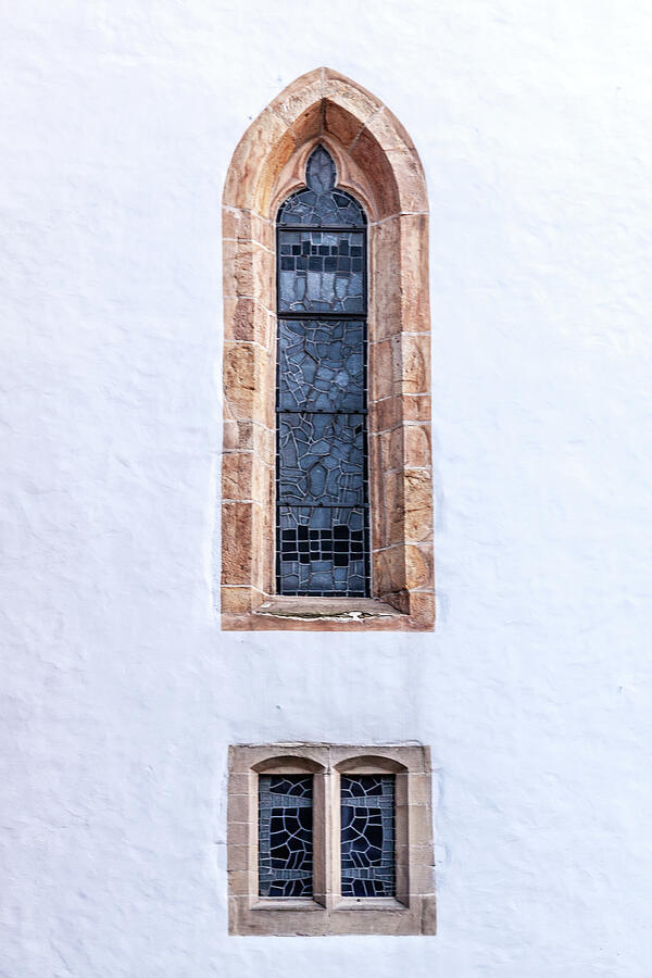 Exterior church windows, Germany Photograph by Tatiana Travelways