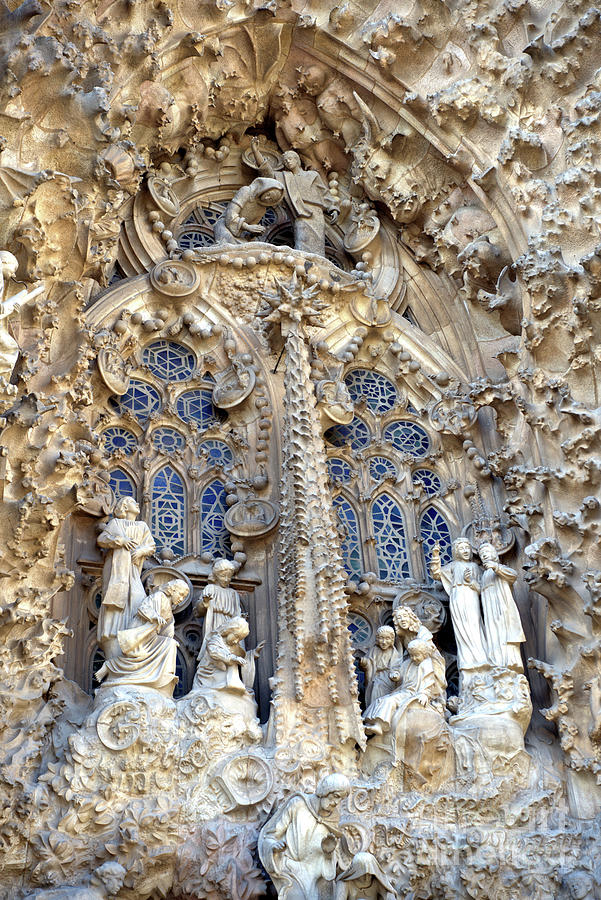 Exterior Window with Statues Photograph by Edna W - Fine Art America