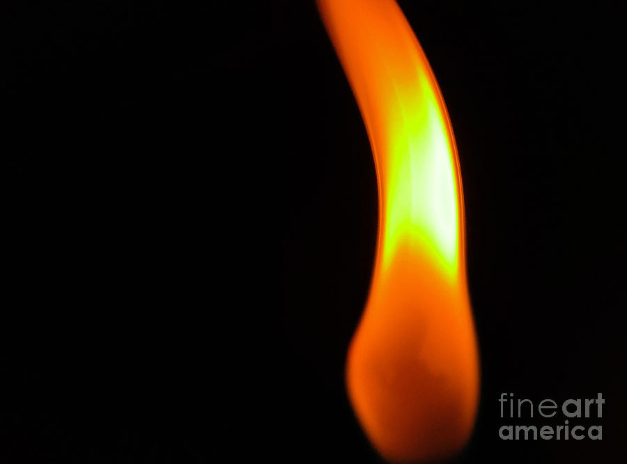 External Internal Flame Photograph by Robert Knight