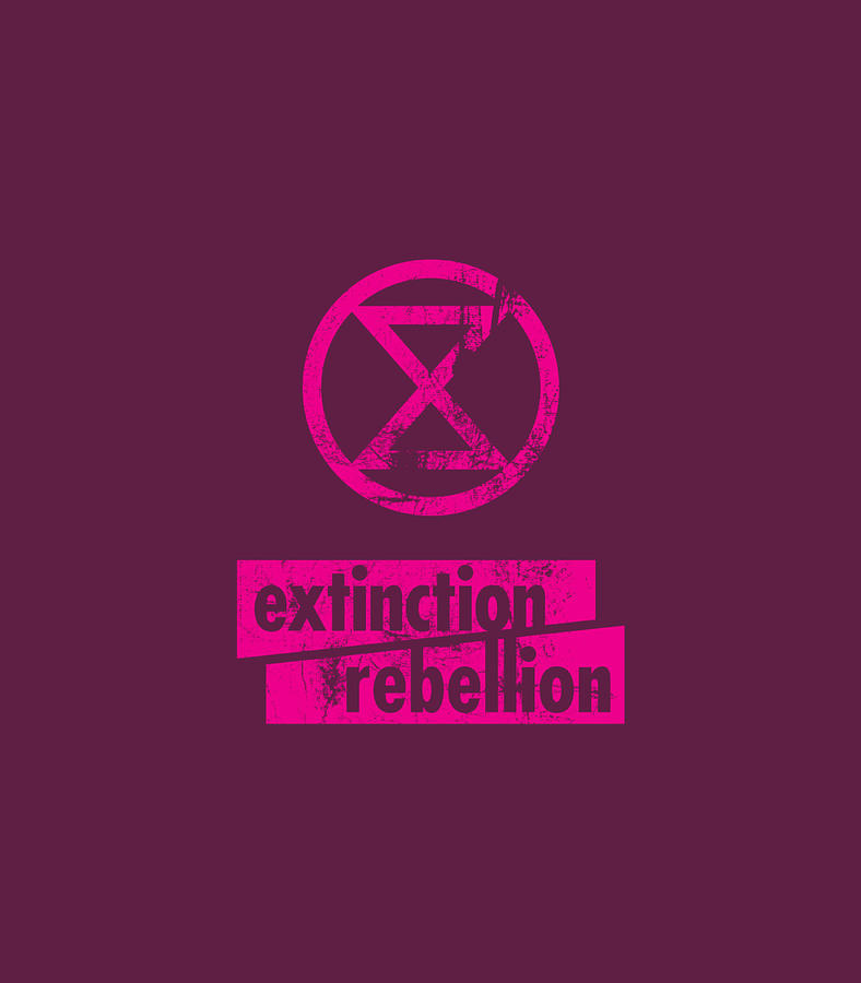 Extinction Rebellion Logorebel For Life Digital Art by Neavak LexiL ...