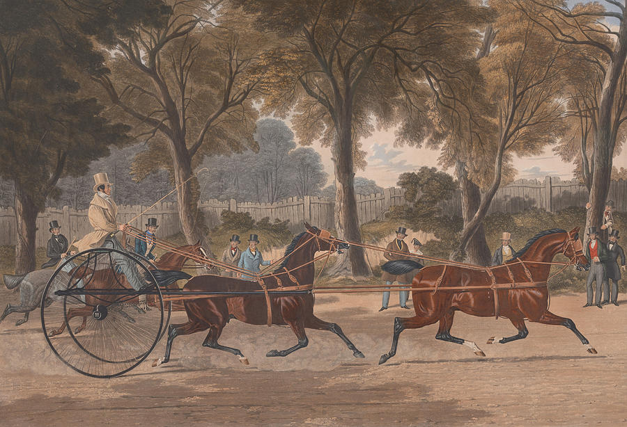 Extraordinary Trotting Match against Time Relief by Charles Hunt