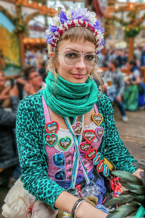 Oktoberfest Barmaid 2019 Photograph by WAZgriffin Digital