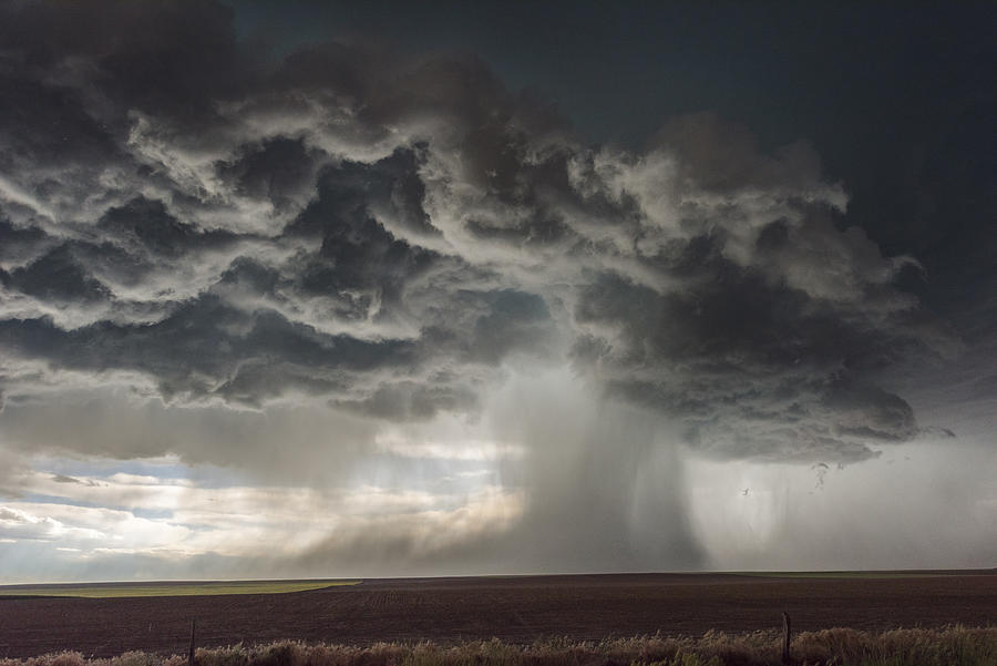 Extreme downburst of torrential rain, Colorado. USA Photograph by John Finney Photography