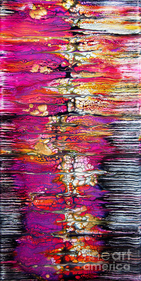 Exuberant  Stripes 8330 Painting by Priscilla Batzell Expressionist Art Studio Gallery
