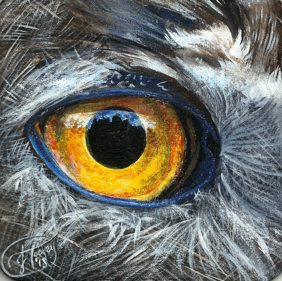 Eye 2 Painting by Jessica Tookey