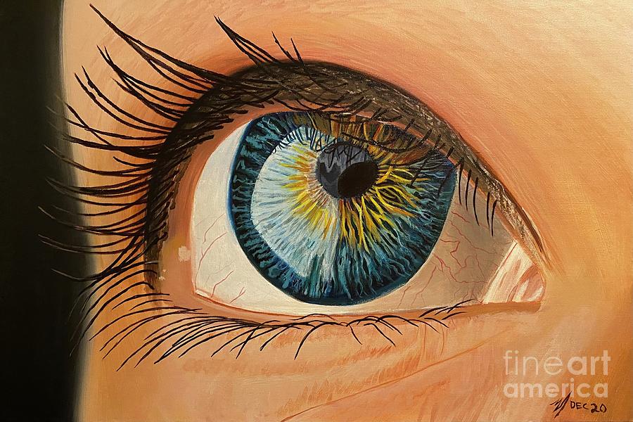 Eye #2 Painting by Michael McKenzie