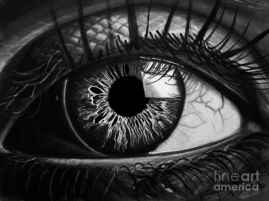 Eye 3 Drawing by Michael McKenzie