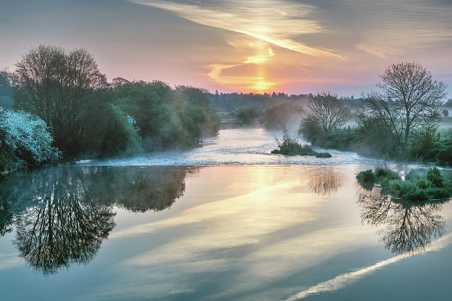 Eye Bridge Sunrise Photograph by Jim Monk - Pixels