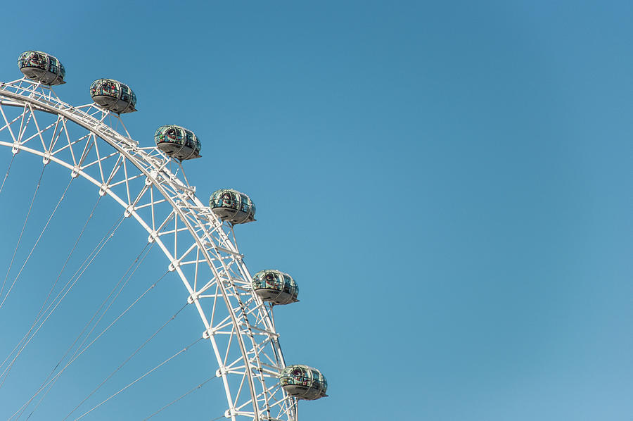 London Eye Photograph - Eye Eye by Darren Sacks London Eye Photograph - Eye Eye by Darren Sacks
