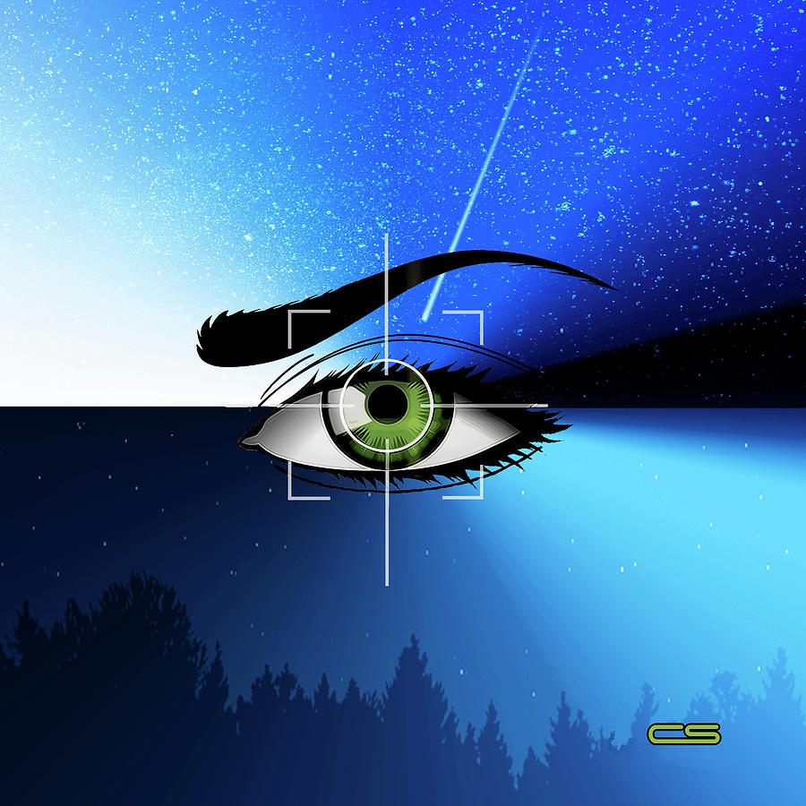 Eye in the Sky Digital Art by Chuck Staley