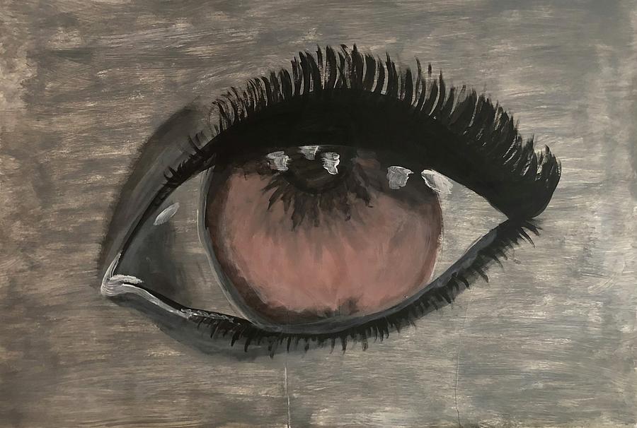 Eye Painting by Karina Mora - Fine Art America