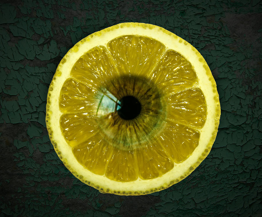 Eye Like Fruit Digital Art by Ally White
