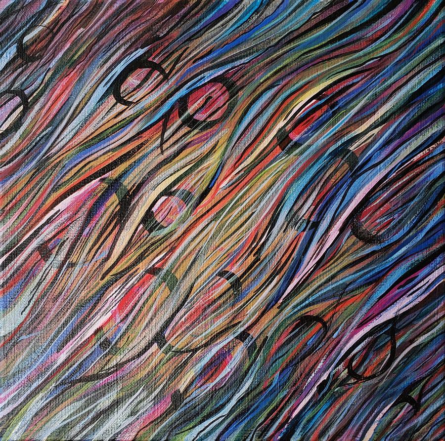 Wave Painting - Eye of the Beholder by Jackie Ryan