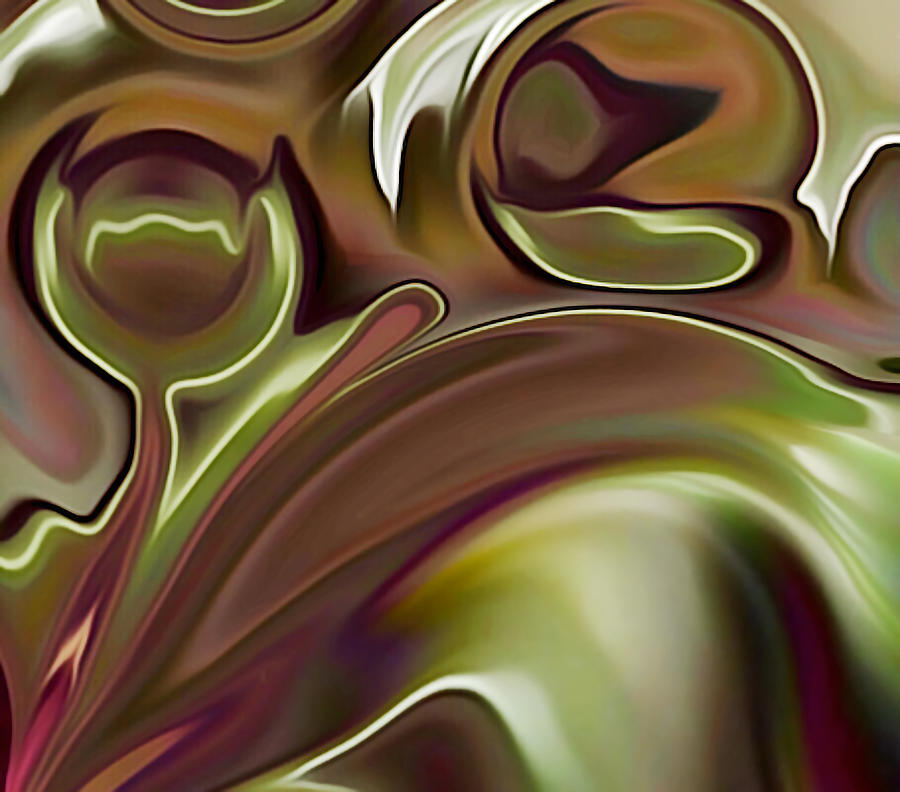 That 70s Flower Digital Art by Abstract Art By Erica