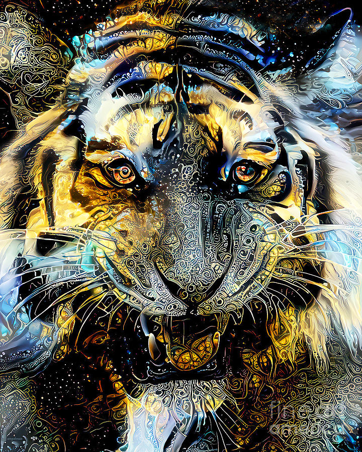 Eye Of The Tiger 20210314v2 Photograph by Wingsdomain Art and Photography