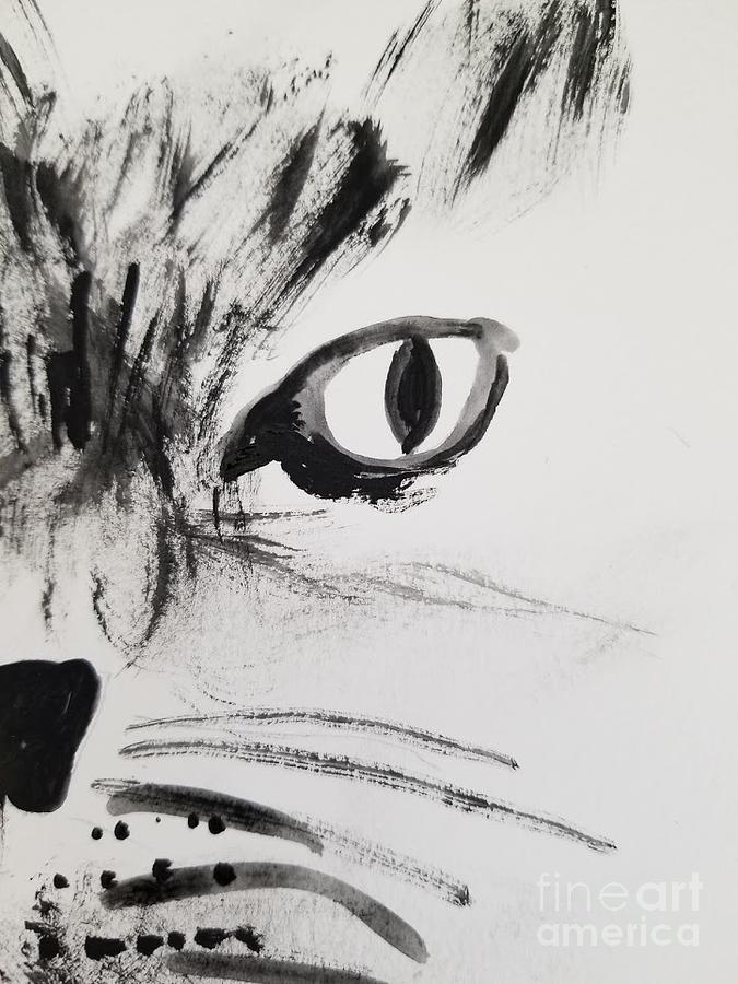 Eye Of The Tiger Painting