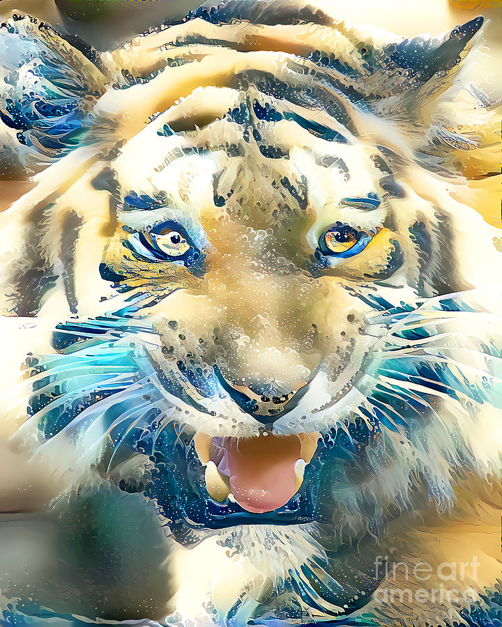 Eye of The Tsunami Tiger 20210715 Photograph by Wingsdomain Art and Photography