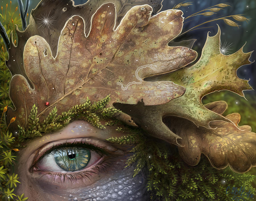 Eye SEE the Forest Painting by Cristina McAllister