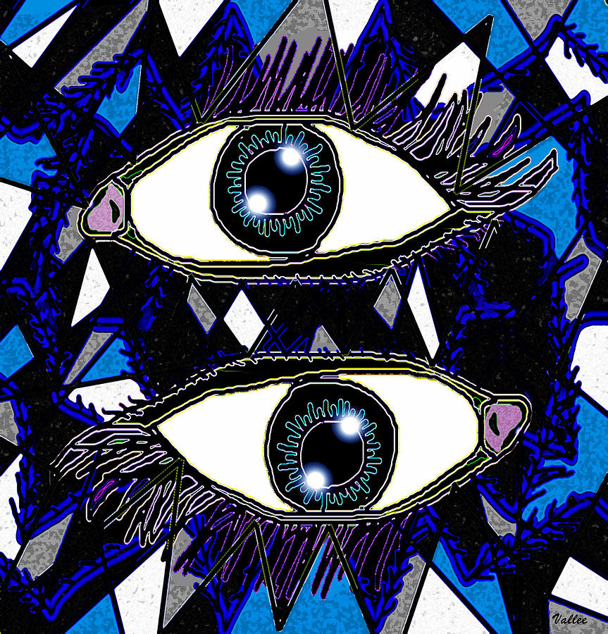 Eye to Eye Digital Art by Vallee Johnson