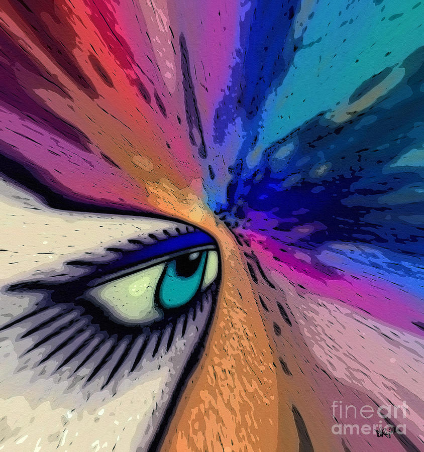 Eye Two Digital Art by Diana Rajala