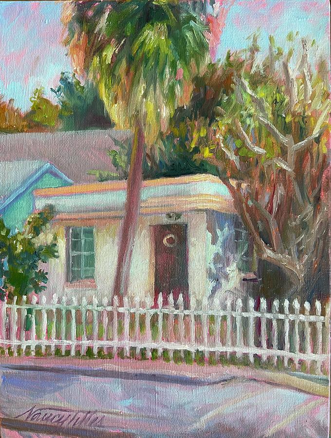Eyebrow House Painting by Nancy Tilles