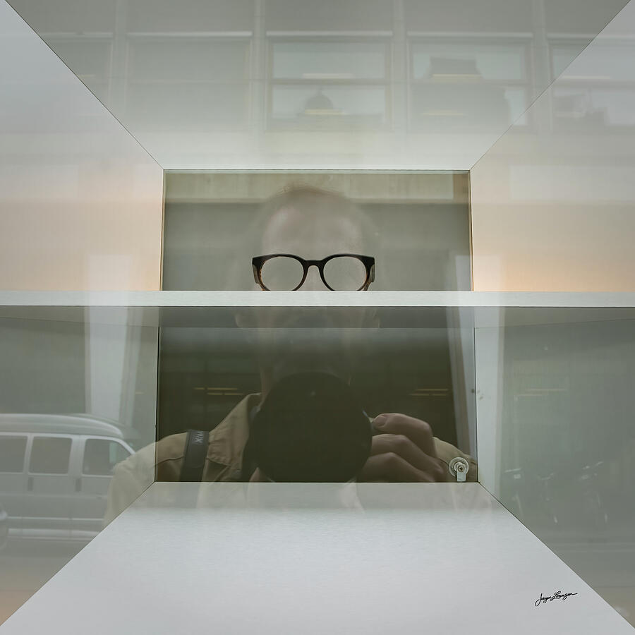 Portrait Photograph - Eyeglasses by Jurgen Lorenzen