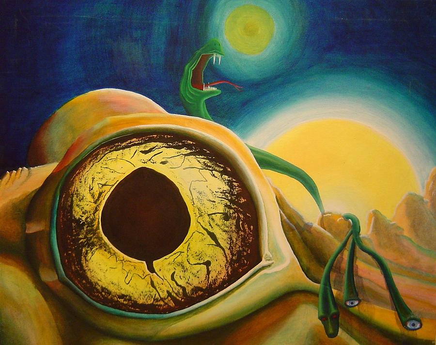Eye Painting - Eyescape by Vincent Cricchio