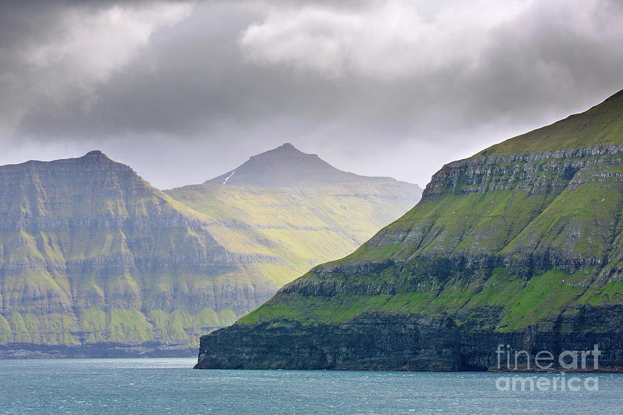 Mountain Photograph - Eysturoy, Faroe Islands by Arterra Picture Library