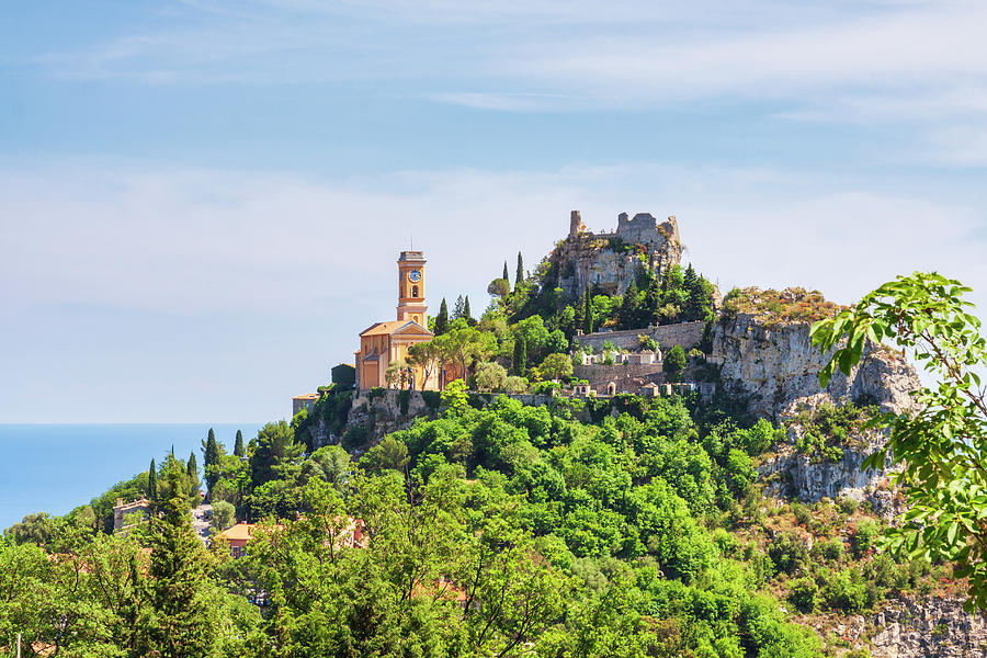 Eze hilltop citadel, Provence France Photograph by Tatiana Travelways