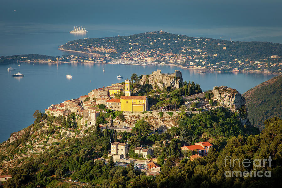 Eze Provence France Photograph by Brian Jannsen