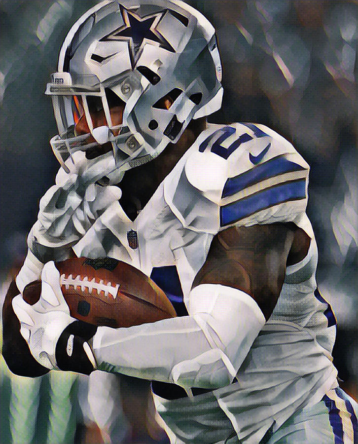 Ezekiel Elliott DALLAS COWBOYS Photo Picture FOOTBALL 