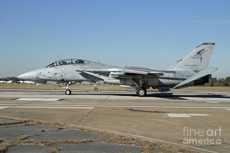 F-14A 161274 VF-101 Grim Reapers Photograph by David Brown - Fine Art ...