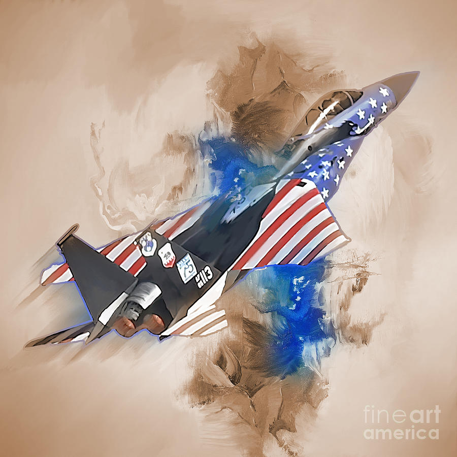 F 15c  Painting by Gull G