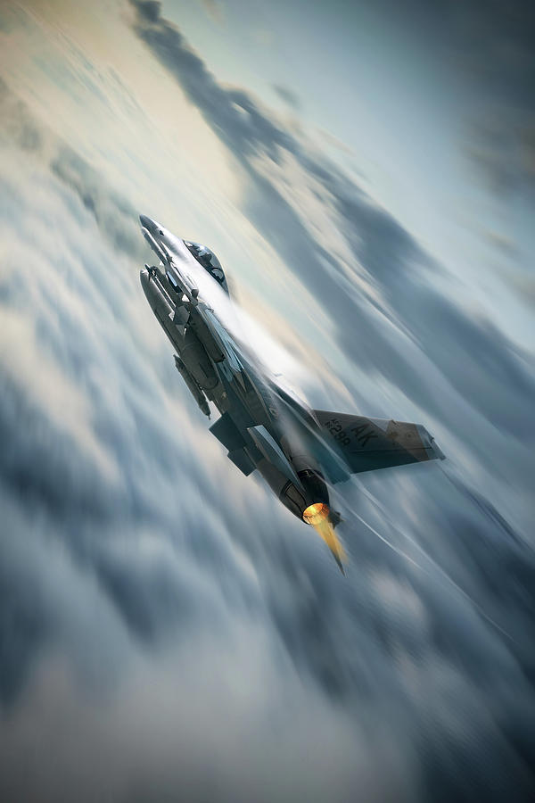 F-16 Fighting Falcon Digital Art by Airpower Art