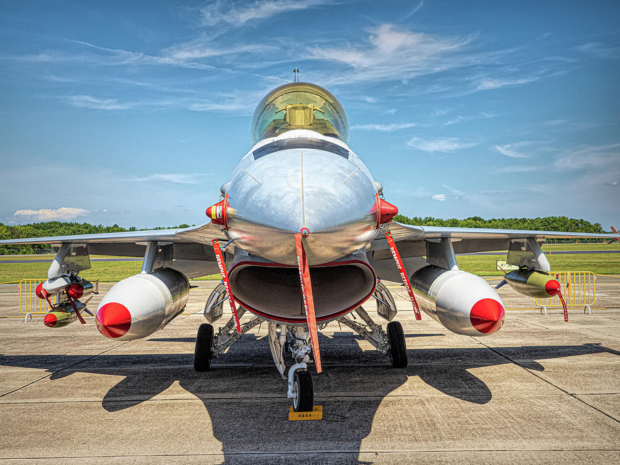 F-16C Fighting Falcon Fighter Jet Photograph by Kristia Adams
