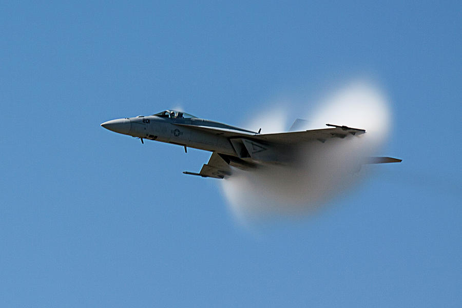 F-18, sonic Wave Photograph by Kurt Liese - Fine Art America