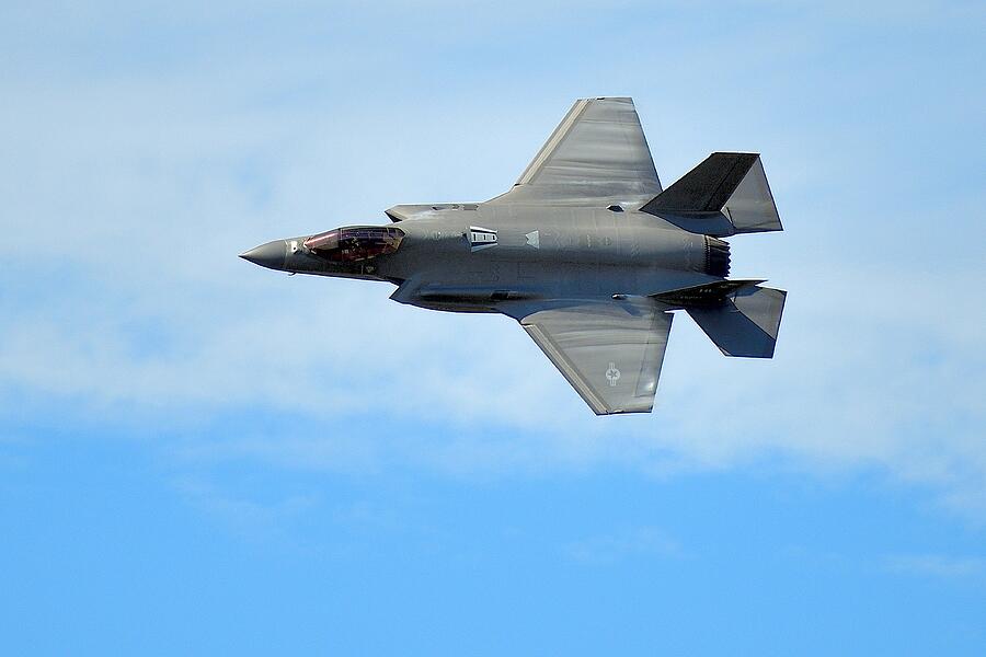 F-35 Stealth Fighter Overhead Photograph by Rick Anson - Fine Art America