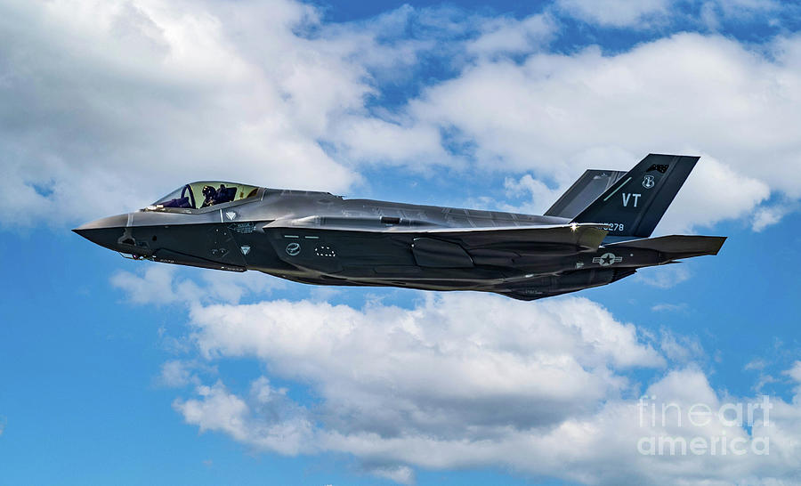 F-35A Lightning II Photograph by Kevin Fortier