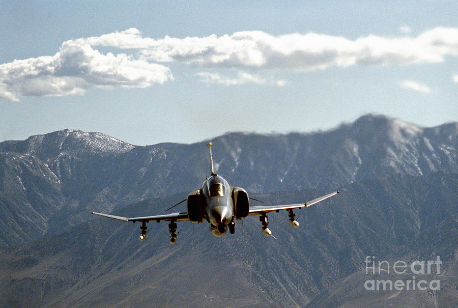 F-4 Phantom Fighter Jet Photograph by Ken Hackman