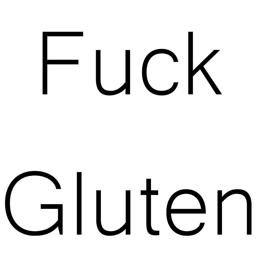 F Gluten Poster yellow Painting by Ross Wood Fine Art America