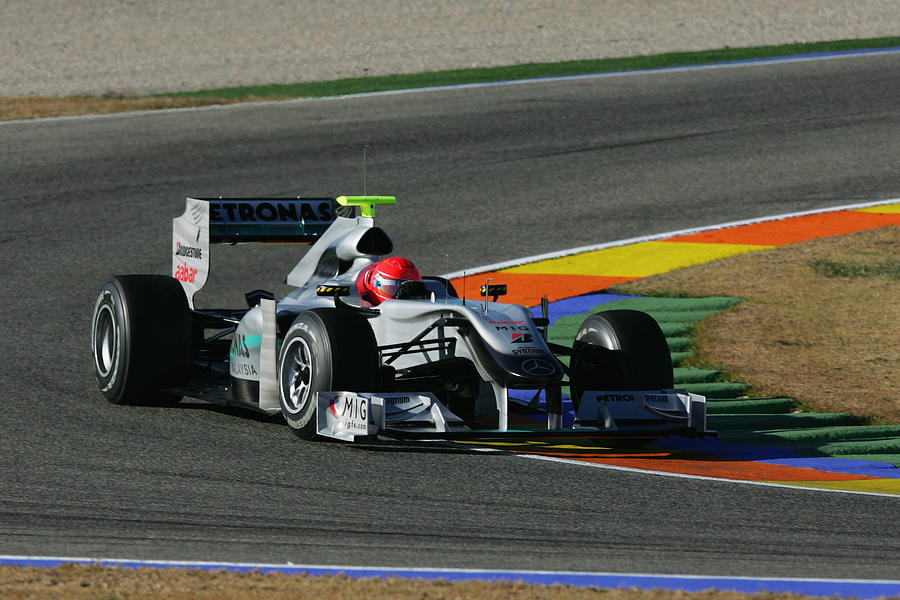 F1 Testing in Valencia Photograph by Ker Robertson F1 Testing in Valencia Photograph by Ker Robertson