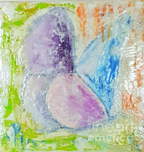 F112 paradiso butterfly 3D Painting by KUNST MIT HERZ Art with heart