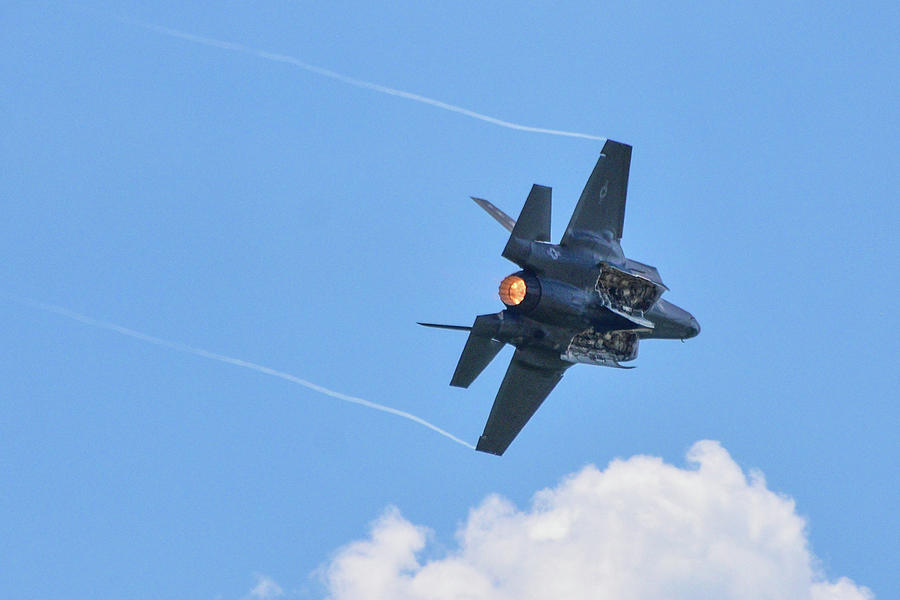 F35 Afterburner Photograph by Ed Stokes
