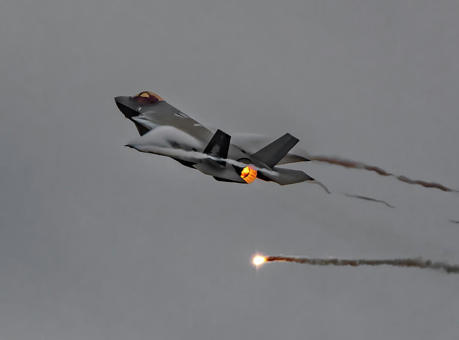 F35 Lightning V Photograph by Andrew Dickman - Fine Art America