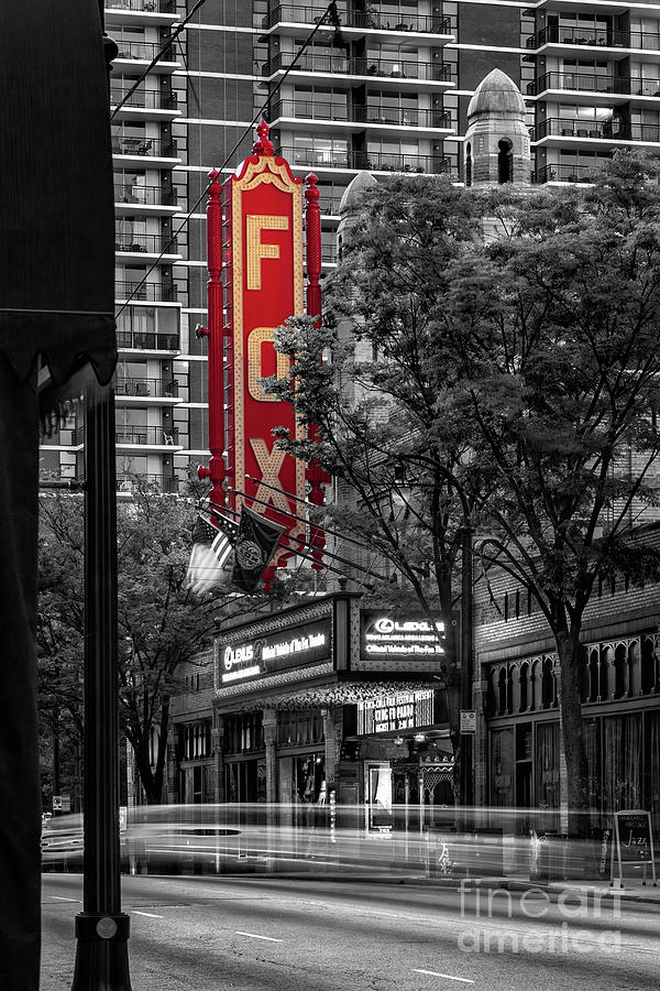 Atlanta Photograph - Fabulous FOX Theater by Doug Sturgess