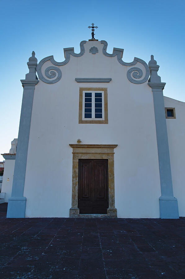 Facade of Church of Santana in Albufeira Photograph by Angelo DeVal