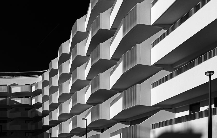 Facade Study L Photograph by Anton Schedlbauer