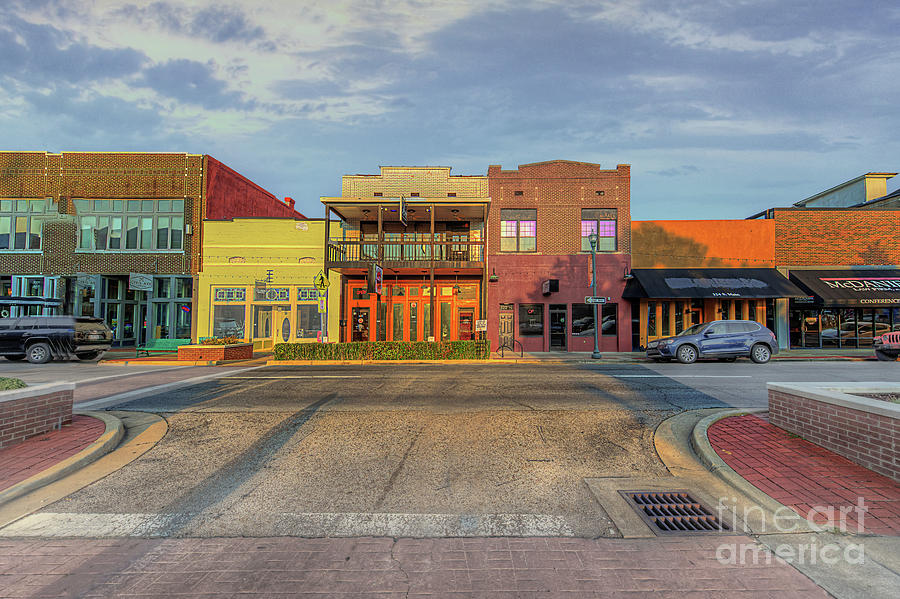 Facades along 300 Block of South Main Photograph by Larry Braun - Pixels